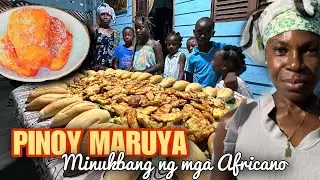 Pinoy Maruya-Binoodle Fight ng mga Africano