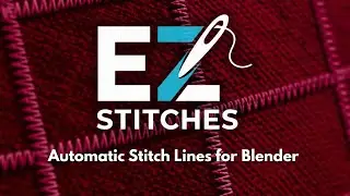 Automatic Stitch Generation with EZStitches for Blender
