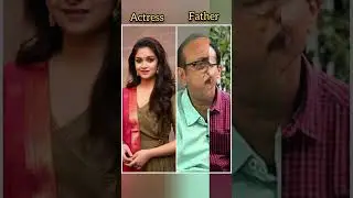 South Indian actress and their father