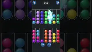 Ball Sort by Infinite Joy: Levels 21107, 21108, 21109