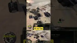 IG vs Tau #warhammer40k #gaming #dawnofwar #astramilitarum #pcgaming #warhammer #rts #tau