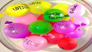 Making Slime with Mini Balloons - DIY Mini Balloon Slime Tutorial !