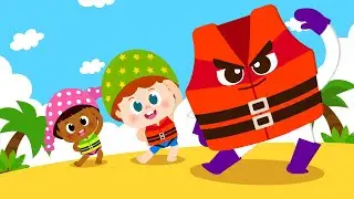 Help! Life Vest Rescue Team♪ | Play Safe in the Water ! | Nursery Rhymes for Children ★ TidiKids