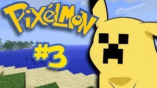 Minecraft: Pixelmon Эпизод 3! С веб-камерой и видеомакетом!
