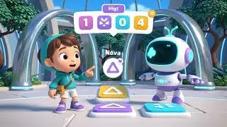 Nova and Byte Mirror Maze Switch  Funny Critical‑Thinking Puzzle for Kids Episode 1