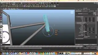 How to model bicycle in maya Part 2