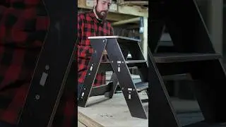 Стремянка складная из фанеры || Модель для ЧПУ #стремянка,  #woodworking, #длямастерской, #diy #wood