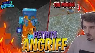 PETRITS ANGRIFF w&auml;hrend 15,5H MINING 😮 WIE viele DIAS ERBEUTET? 🔨 Craft Attack Folge 10
