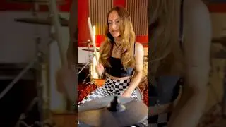 IMMIGRANT SONG 🔥 #ledzeppelin #drumcover #drummergirl #femaledrummer #drums