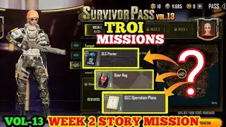 PUBG NEW STATE - VOL 13 - WEEK 2 STORY MISSION LOCATION