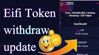 Eifi Token withdraw process || How to withdraw eifi Token || Smart concept