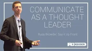 Communicate as a Thought Leader | Straight From the Stage | PMSS 2019