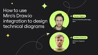 How to use Miro&rsquo;s Draw.io integration to design technical diagrams