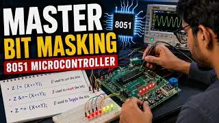 Bit Masking Programming | Bit masking programs | Masking | Bit Masking  | 8051 programming 