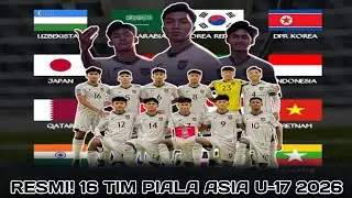 DRAMA 4-2 Laos vs Yaman & KEKALAHAN Telak Malaysia! Daftar Lengkap 16 Tim Piala Asia U-17 2026!