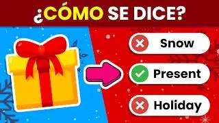 Test de INGLÉS - Especial NAVIDADES 🎄🎅🏽 | Trivia de Inglés 🤓 - 50 Preguntas ✅