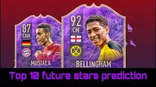 Top 10 Future Stars prediction for Fifa 22 ft. Bellingham, Musiala, Pedri..etc