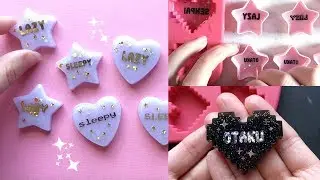 Watch Me Resin 03 | Foiled Heart & Star Charms | Liquid Diamonds Resin & Clearcast 7050 Resin