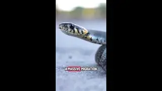 Massive snake migration shuts down Illinois road