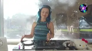 CHIX IN THE MIX Vs NRG BOYS LIVE SET with Sydney DJ Leila Hassan ( techno mini mix ) April 2024