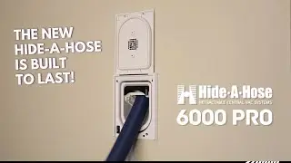 The Hide-A-Hose 6000 PRO is built to last and easy to maintain. #centralvacuum #vacuumcleaner