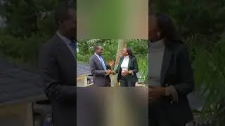Charlene Ruto with Kisii Governor Simba Arati