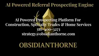 AI powered Referral Prospecting Engine for Contractors, Specialty Trades and Home Services.
