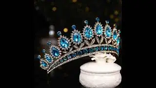Stylish Crown design ideas #crystals #crown #stone #fashiondesigner