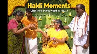 Beautiful Haldi Ceremony 💛 | Surareddy & Madhavi Reddy | Wedding Moments