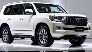 Toyota Land Cruiser Prado 2026 V8 in White | Redefining Power and Elegance