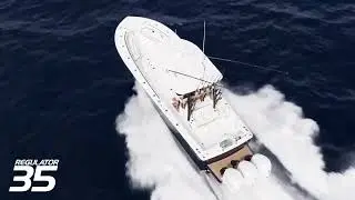 First Look: 2025 Regulator 35 Running Offshore | Legendary Ride Debut