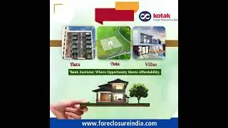 Invest smart, live better with 𝐊𝐨𝐭𝐚𝐤 𝐌𝐚𝐡𝐢𝐧𝐝𝐫𝐚 𝐁𝐚𝐧𝐤'𝐬 property auction!