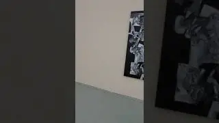 Walking through an art gallery in 798 Art zone