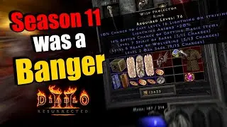 My End of Season 11 Highlights, Throw Barb - Diablo 2 Resurrected