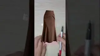 Stylish Mermaid Skirt #sewing #ussewtips #sewingtutorial #shortvideo #fashion #skirt #sewingtips