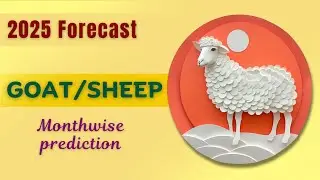 2025 SHEEP/GOAT Zodiac Sign - Monthwise Forecast || Wood Snake Year || Alan Stirling