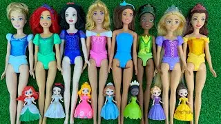 Disney Princess Doll Makeover ~ DIY Miniature Ideas for Barbie   Wig, Dress, Faceup, andMore! DIY
