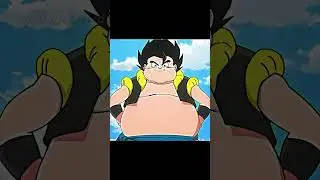 🔥 Goku x Vegeta Fusion 🔥Pure Saiyan power 💥#dragonballz #anime #fusion #shorts #ytshorts #dbz