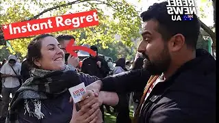 Unhinged Woke Woman GRABS Man & INSTANTLY REGRETS It
