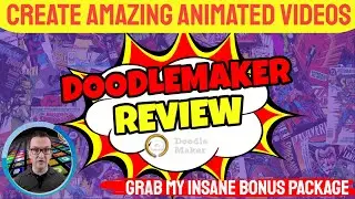 DOODLEMAKER REVIEW and BONUSES 🎁 Create Amazing Animated Videos with Doodle  Maker