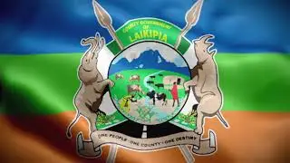 Laikipia County Flag Waving Animation