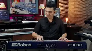 Roland E-X30 &ndash; Bai&atilde;o by Thyago Ribeiro