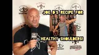 DeFranco's Recipe for Healthy Shoulders | Industrial Strength Show clips