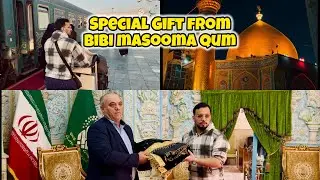 Day 4 | Most luxurious Train in Iran 🇮🇷 | Special Gift from Haram Bibi Masooma Qum | Iran Series 