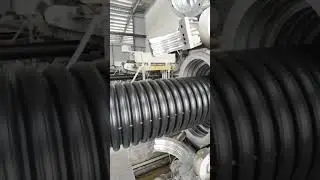 HDPE double-wall corrugated pipe#Rain and sewage diversion project