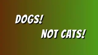 Dogs not cats! (basic animation - intro to fusion CF)