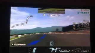 Gran Turismo challange B-4 PSP 16.274 Gold Cup