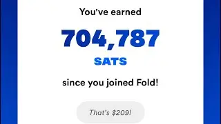 $5 free when you sign up for fold! Earn bitcoin rewards when you invite others 💰
