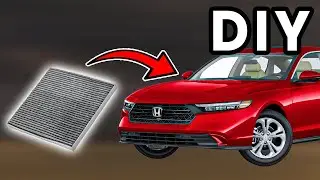 DIY 2023-2026 Honda Accord Cabin Air Filter Replacement | How To Replace Accord Cabin Air Filter