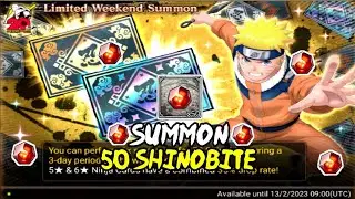Limited Weekend Summon 50 Shinobite | Naruto X Boruto Ninja Voltage